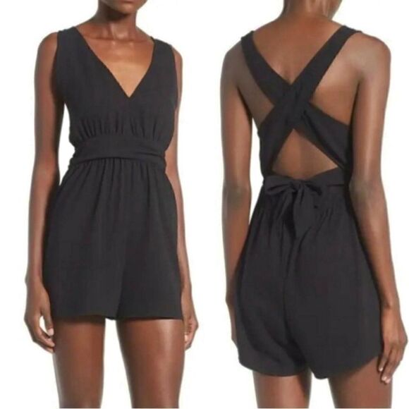 Leith Women’s Romper Black Size S - Picture 1 of 14